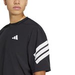 adidas - Men's Gym+ 3-Stripes Woven Pump Cover T-Shirt (JC5238)