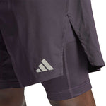adidas - Men's HIIT Workout HEAT.RDY 2-In-1 Shorts (IL7130 7IN)