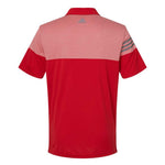 adidas - Men's Heathered 3-Stripes Colorblocked Polo (FI5399)