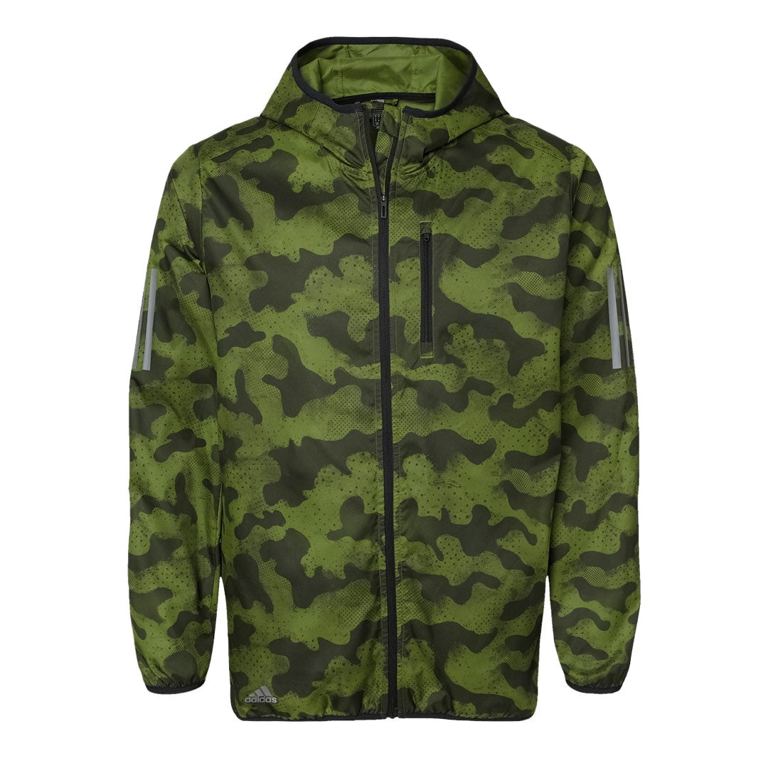 adidas - Men's Hooded Full Zip Windbreaker Jacket (GR4464) – SVP