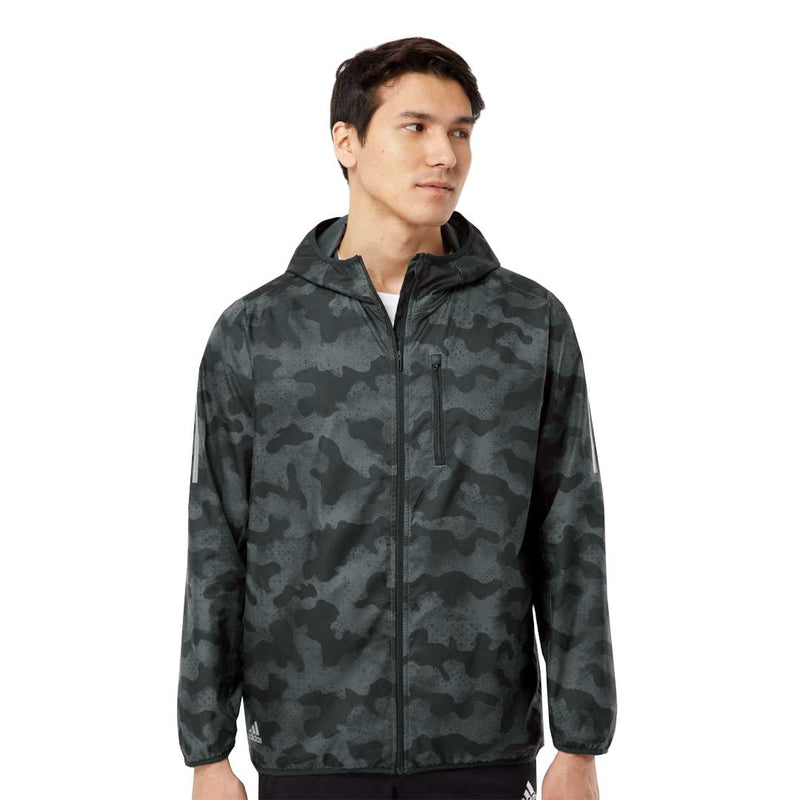 adidas - Men's Hooded Full Zip Windbreaker Jacket (GR4463)