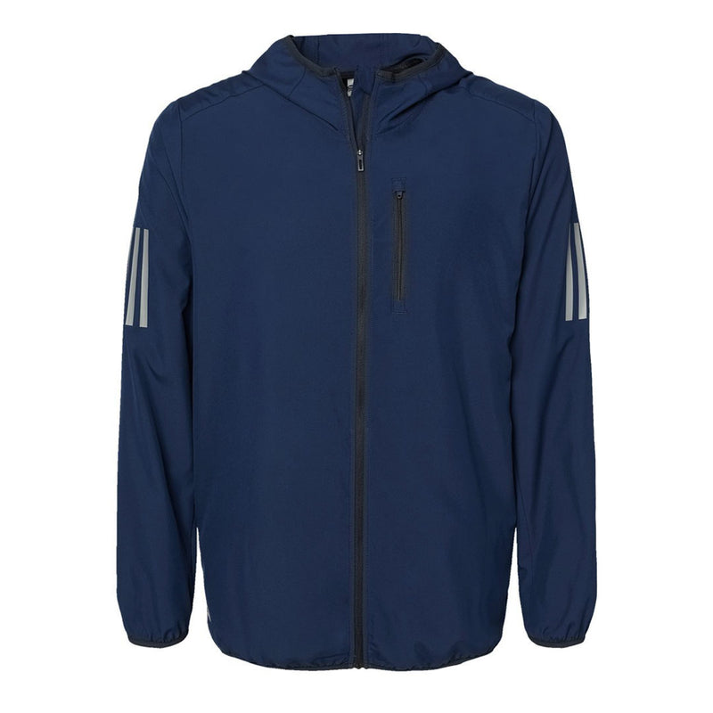 adidas - Men's Hooded Full Zip Windbreaker Jacket (GU3937)