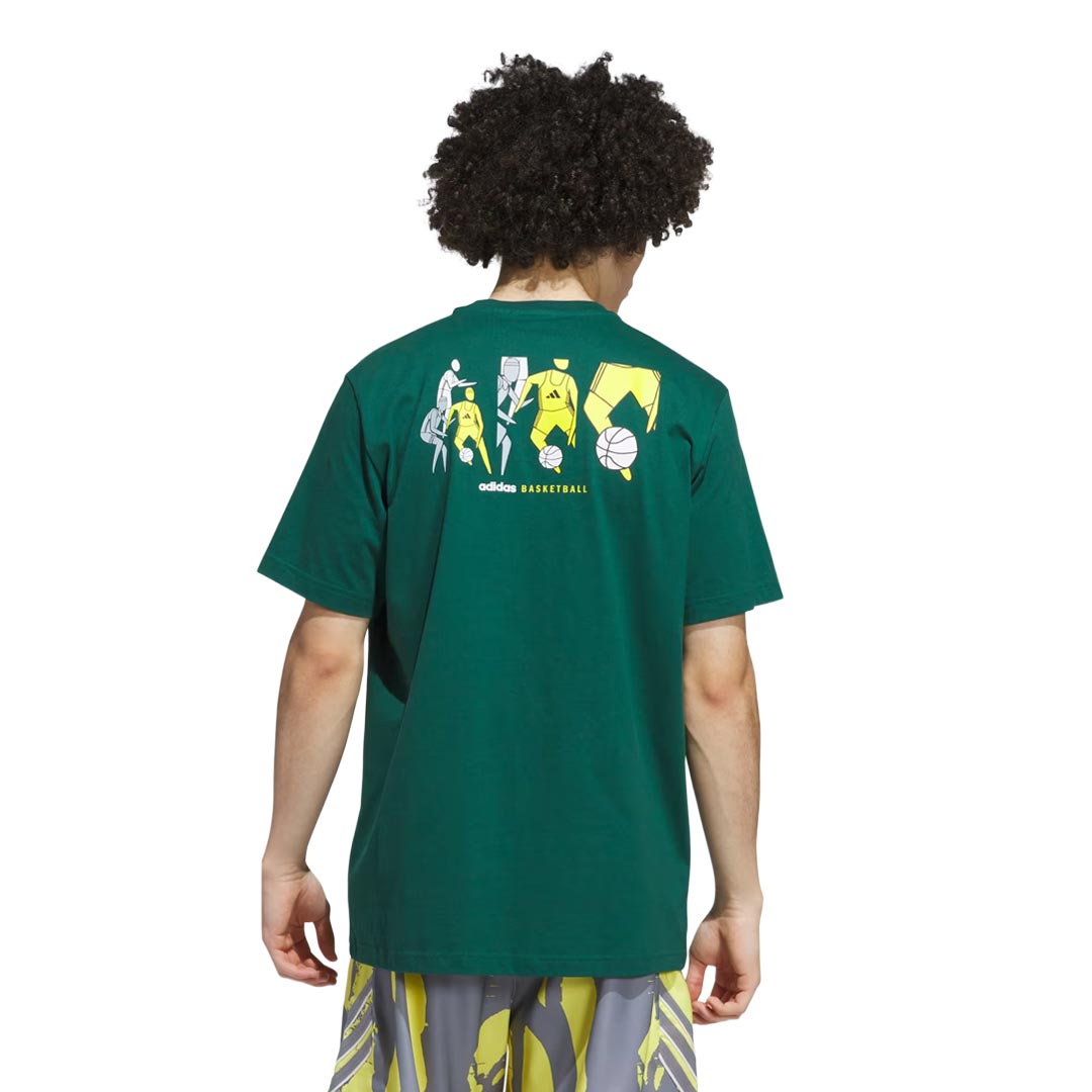 トップス QP adidas - Men's Hoops for All Graphic T-Shirt (JI7102) – SVP Sports