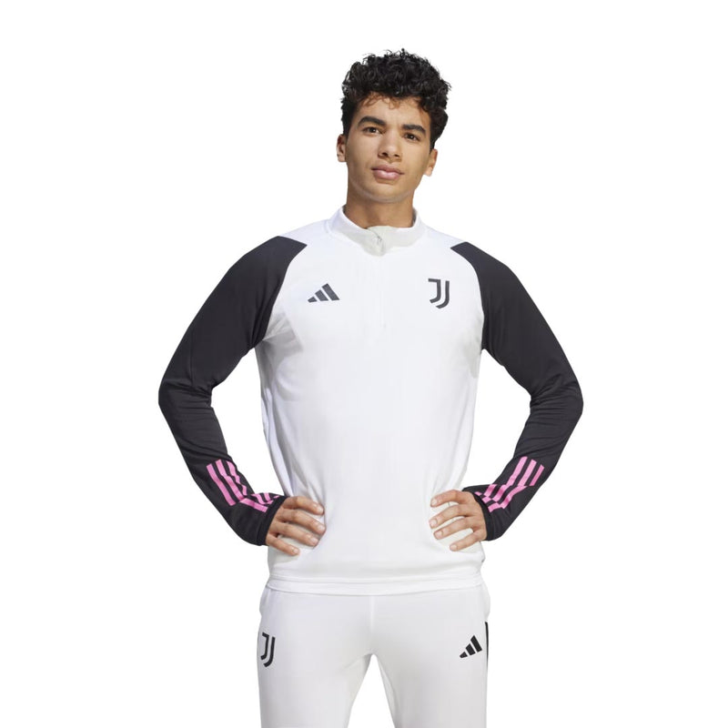 adidas - Haut d'entraînement Juventus Tiro 23 à fermeture éclair 1/4 pour homme (HZ5051)