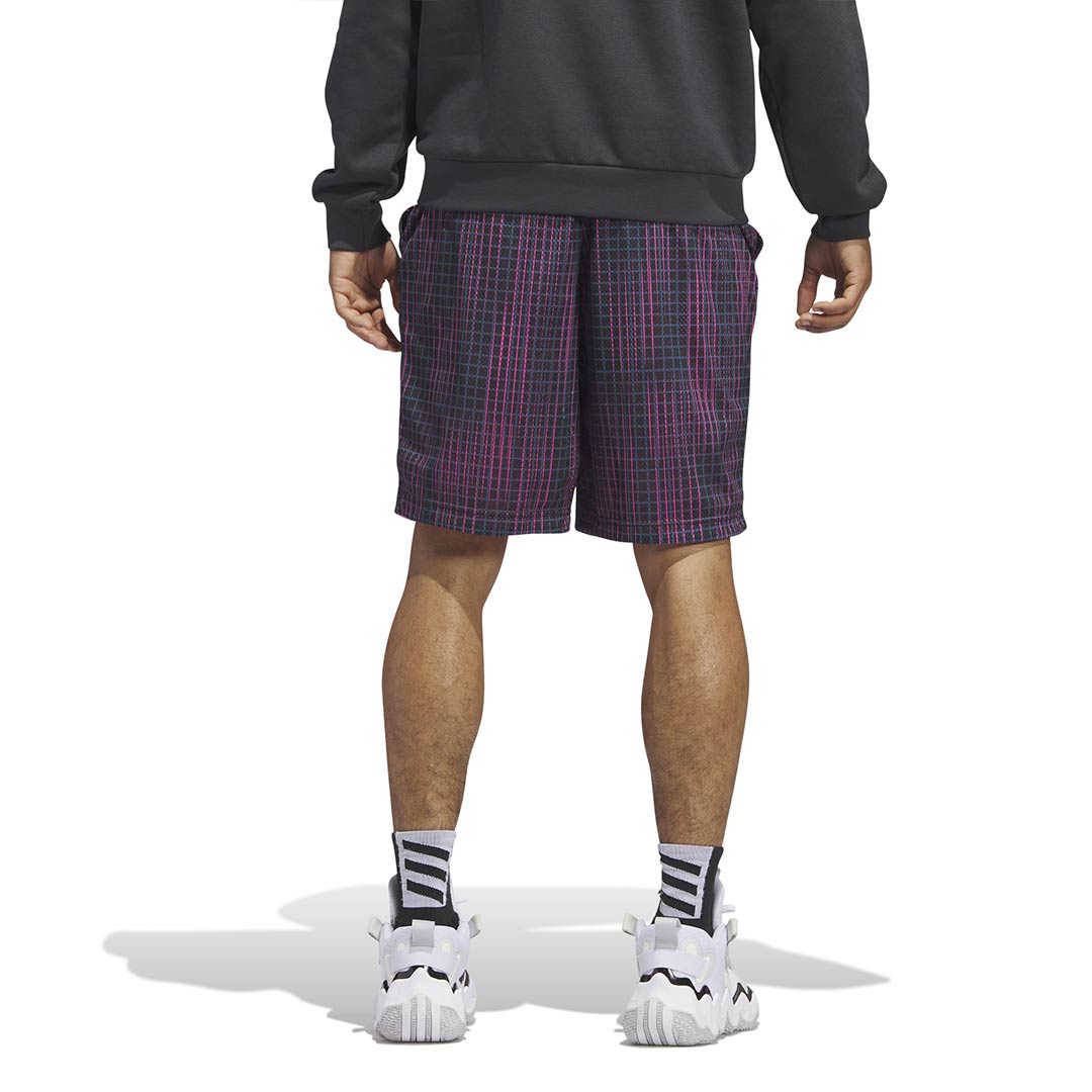 Adidas Men s Legends Metaverse All Over Print 9 Inch Shorts IL2322 9IN
