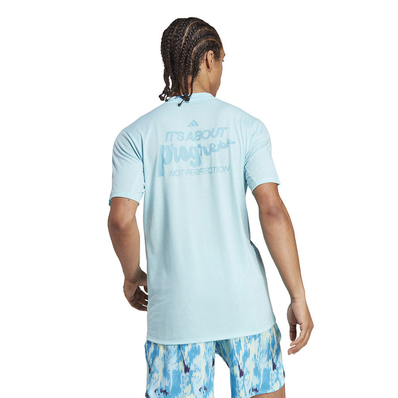 adidas - T-shirt graphique Lift Your Mind conçu pour l'entraînement pour hommes (IN1858) 