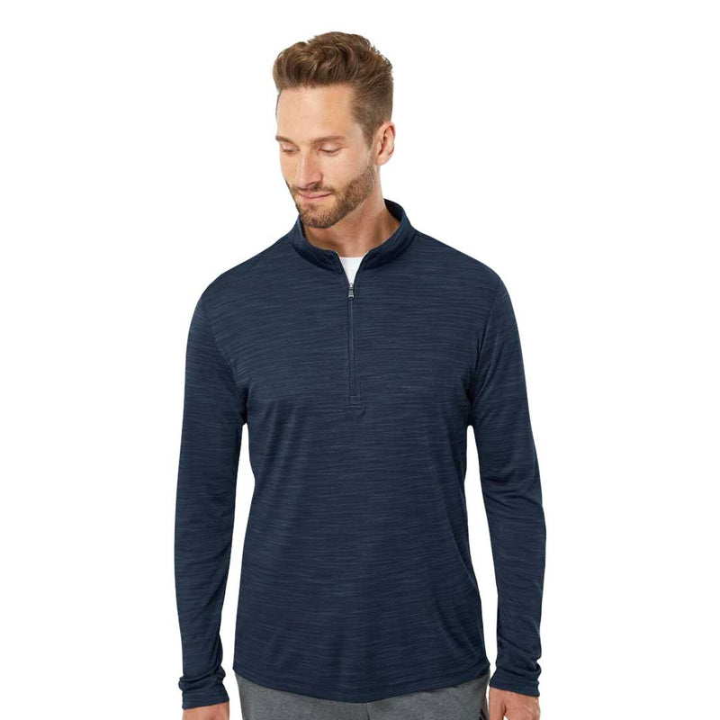 adidas - Men's Lightweight Melange 1/4 Zip Pullover (EA0227)