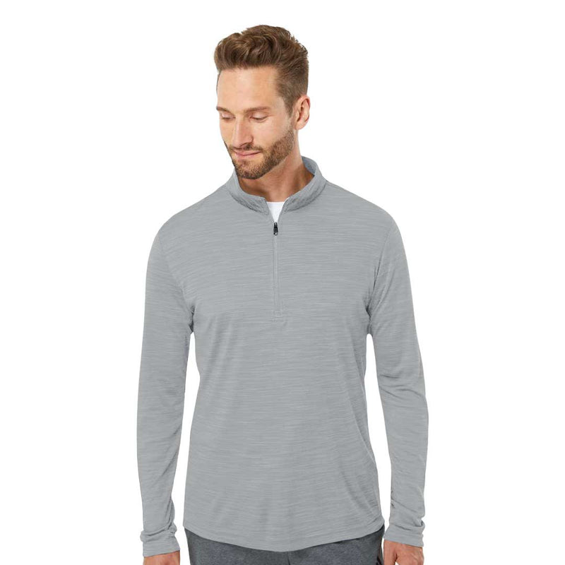adidas - Men's Lightweight Melange 1/4 Zip Pullover (FK3660)