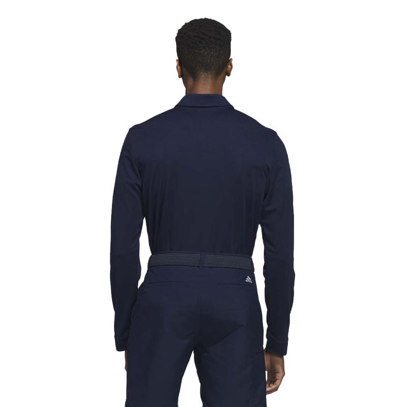 adidas Men's Long Sleeve Golf Polo TShirt (IB6110) SVP Sports