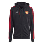 adidas - Sweat à capuche entièrement zippé Manchester United FC DNA pour hommes (IA8529) 