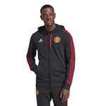 adidas - Sweat à capuche entièrement zippé Manchester United FC DNA pour hommes (IA8529) 