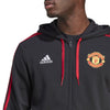 adidas - Sweat à capuche entièrement zippé Manchester United FC DNA pour hommes (IA8529) 