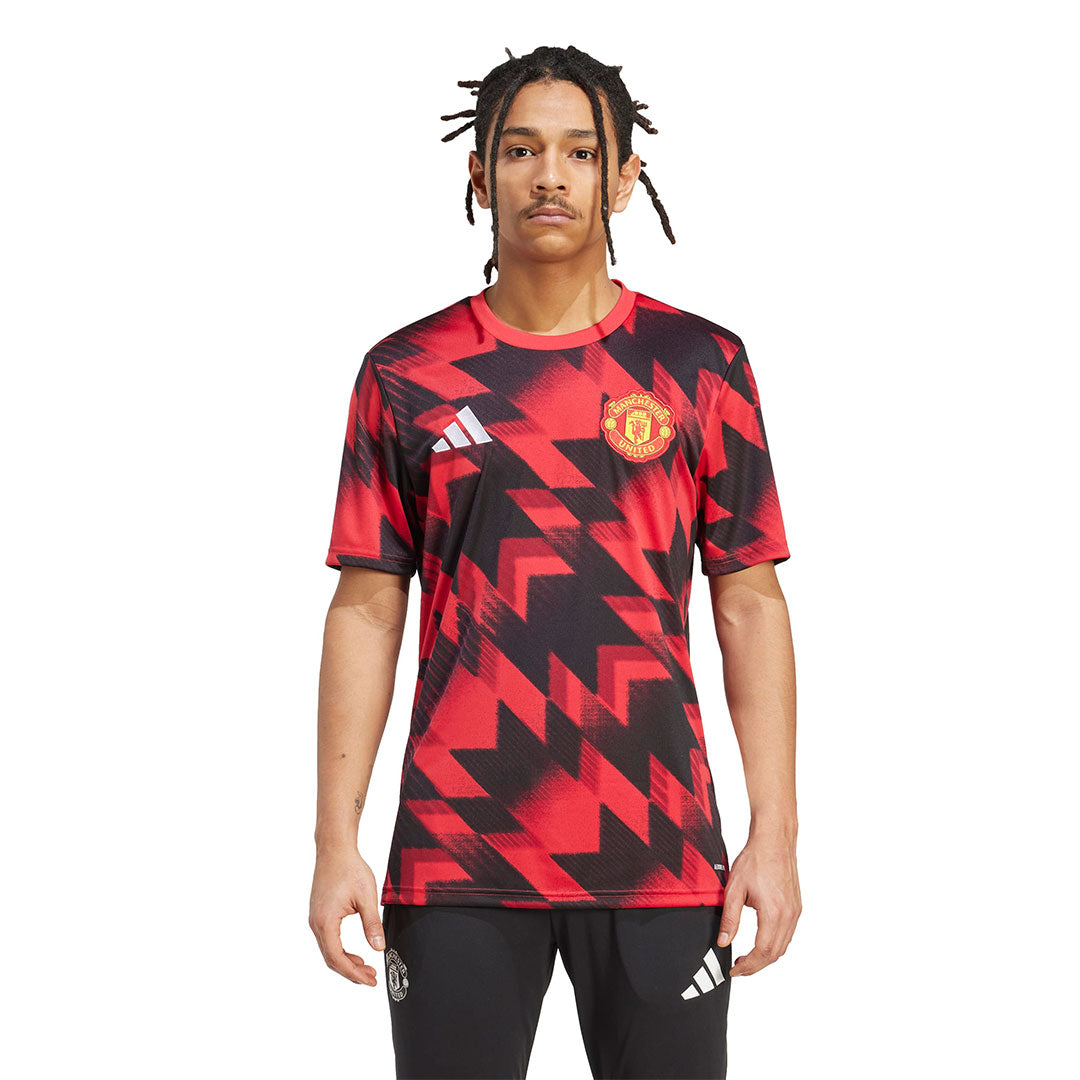 adidas - Men's Manchester United 25/26 Pre-Match Jersey (JP3233