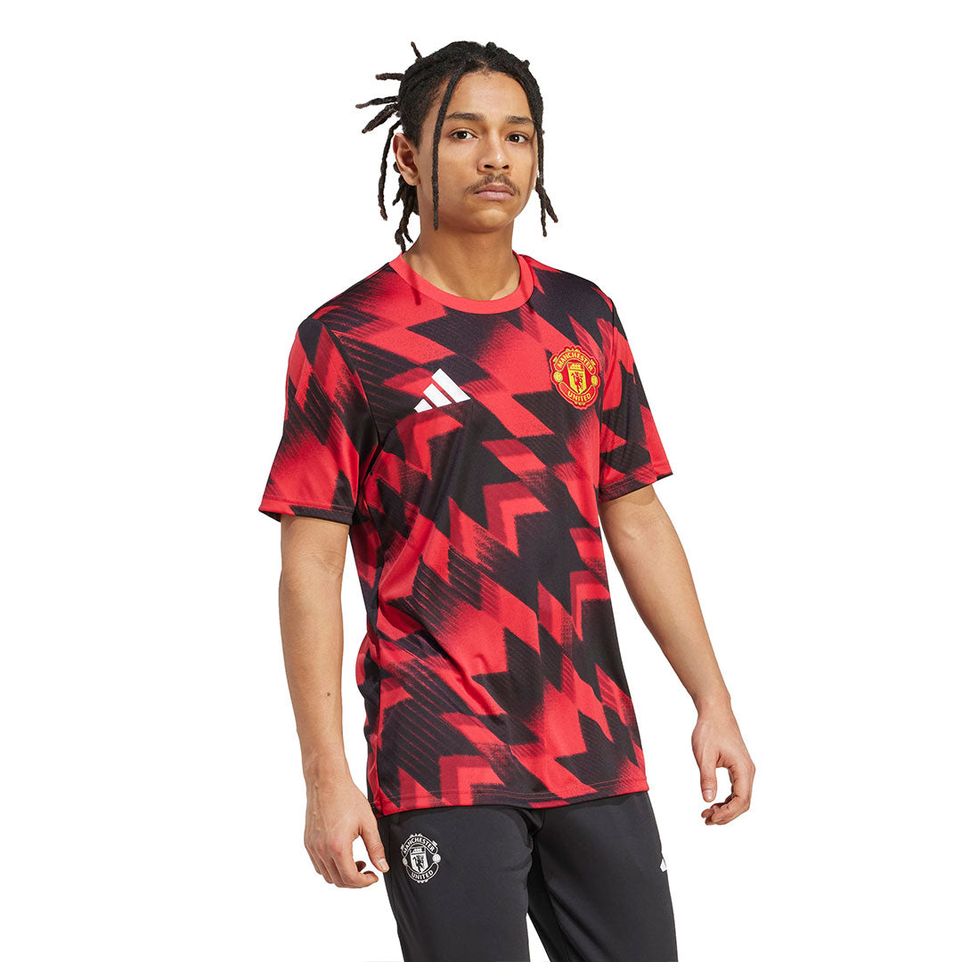 adidas - Men's Manchester United 25/26 Pre-Match Jersey (JP3233
