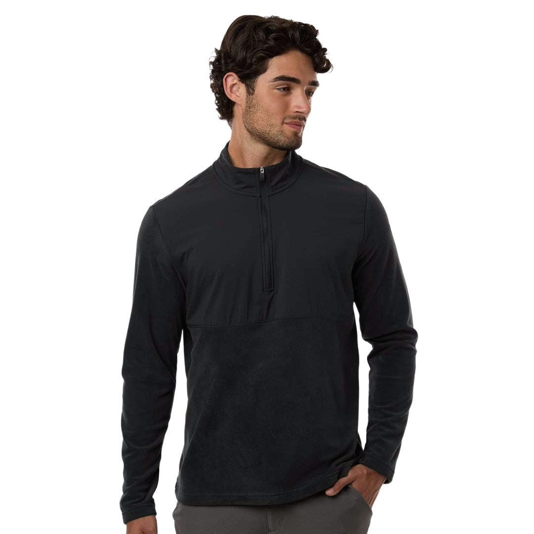 yk adidas - Men's Ultimate365 Cozy 1/4 Zip Pullover Sweater (KA9876