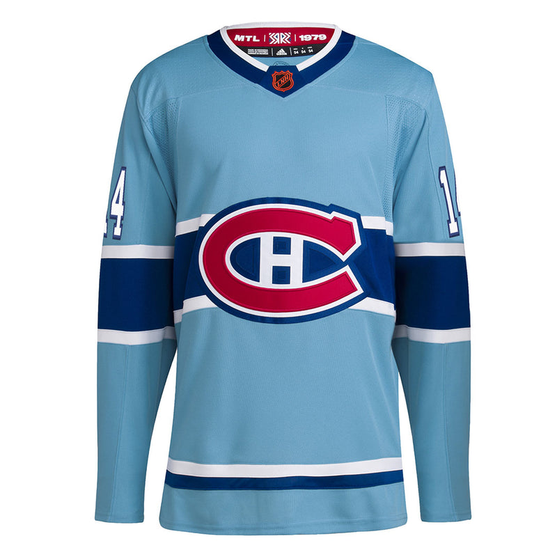 adidas - Men's Montreal Canadiens Nick Suzuki Reverse Retro Jersey (H52355)