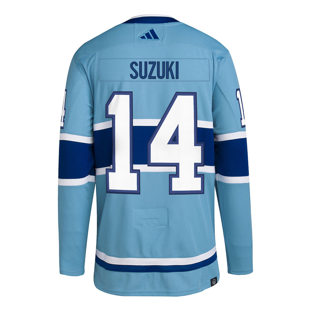 adidas - Men's Montreal Canadiens Nick Suzuki Reverse Retro Jersey (H52355)