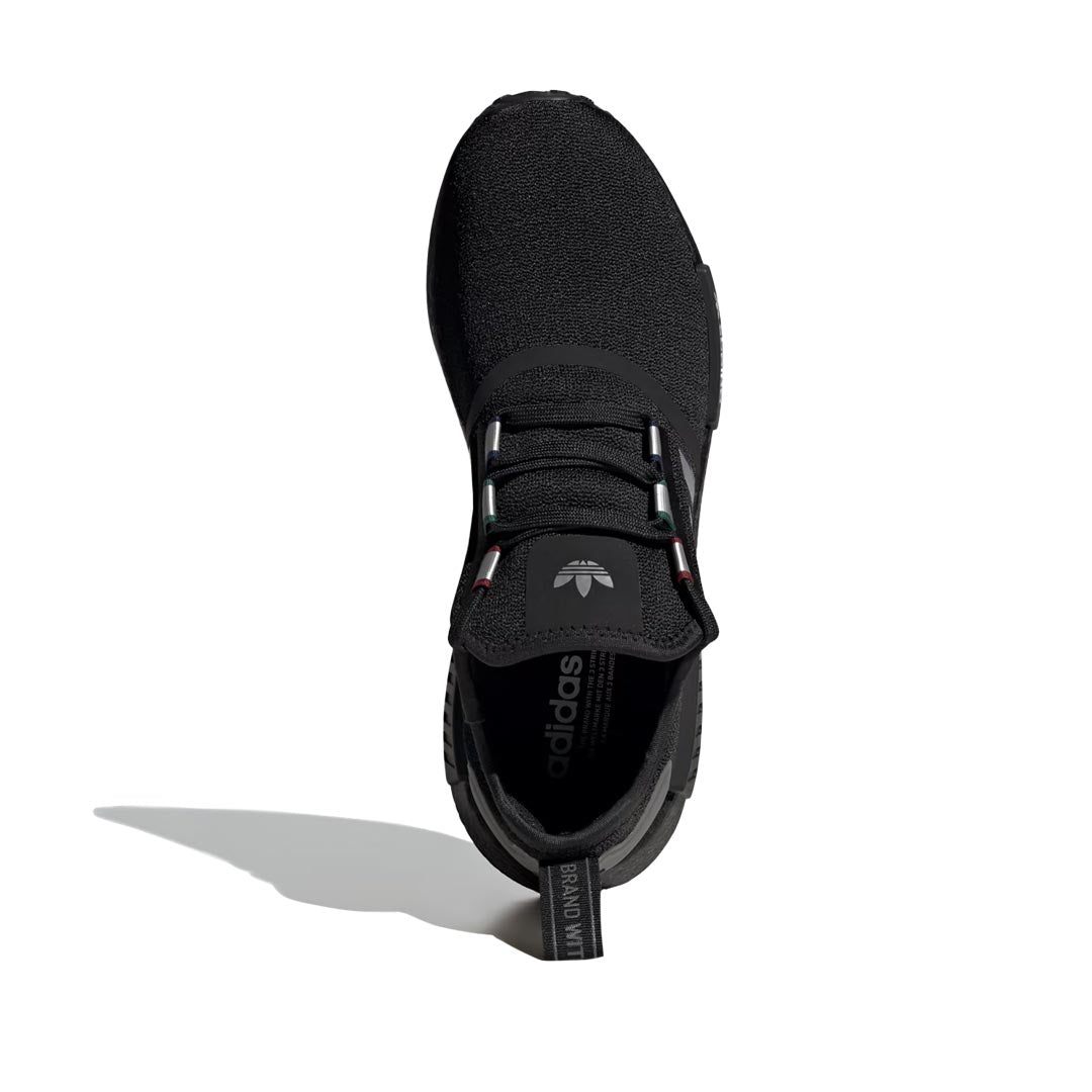 Adidas Men s NMD R1 Shoes IE2063 Blk Slv Bur M13