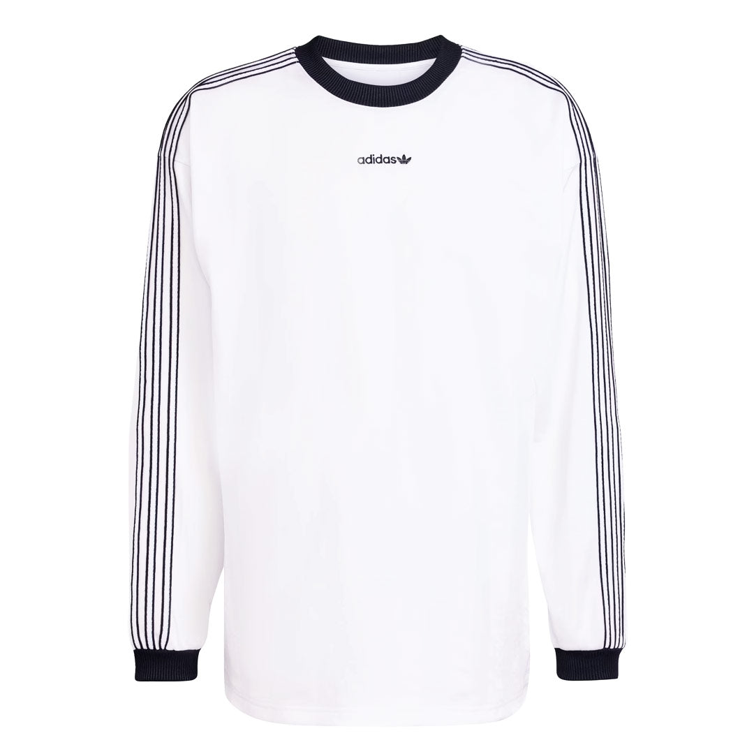adidas - Men's Originals 3-Stripes Long Sleeve Jersey (JX3100