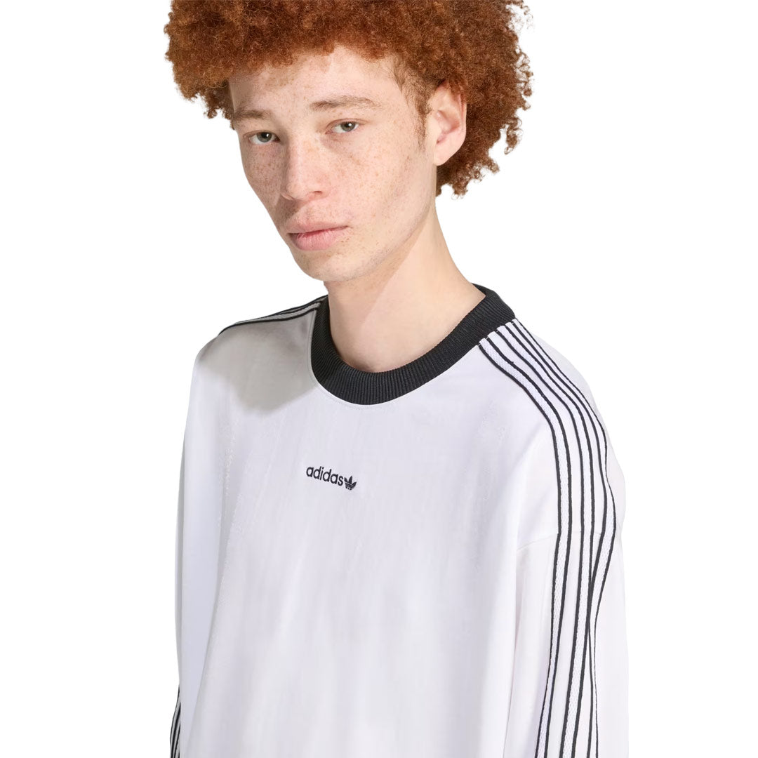 adidas - Men's Originals 3-Stripes Long Sleeve Jersey (JX3100