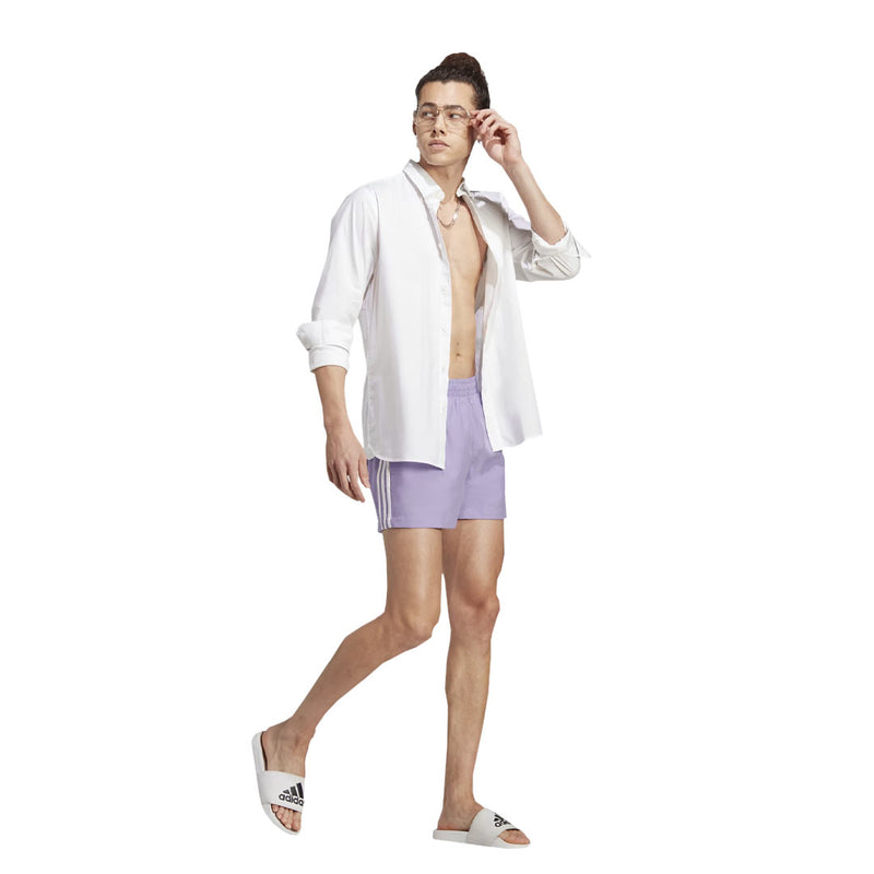 adidas - Short de bain Ori 3 bandes pour homme (HT4421)