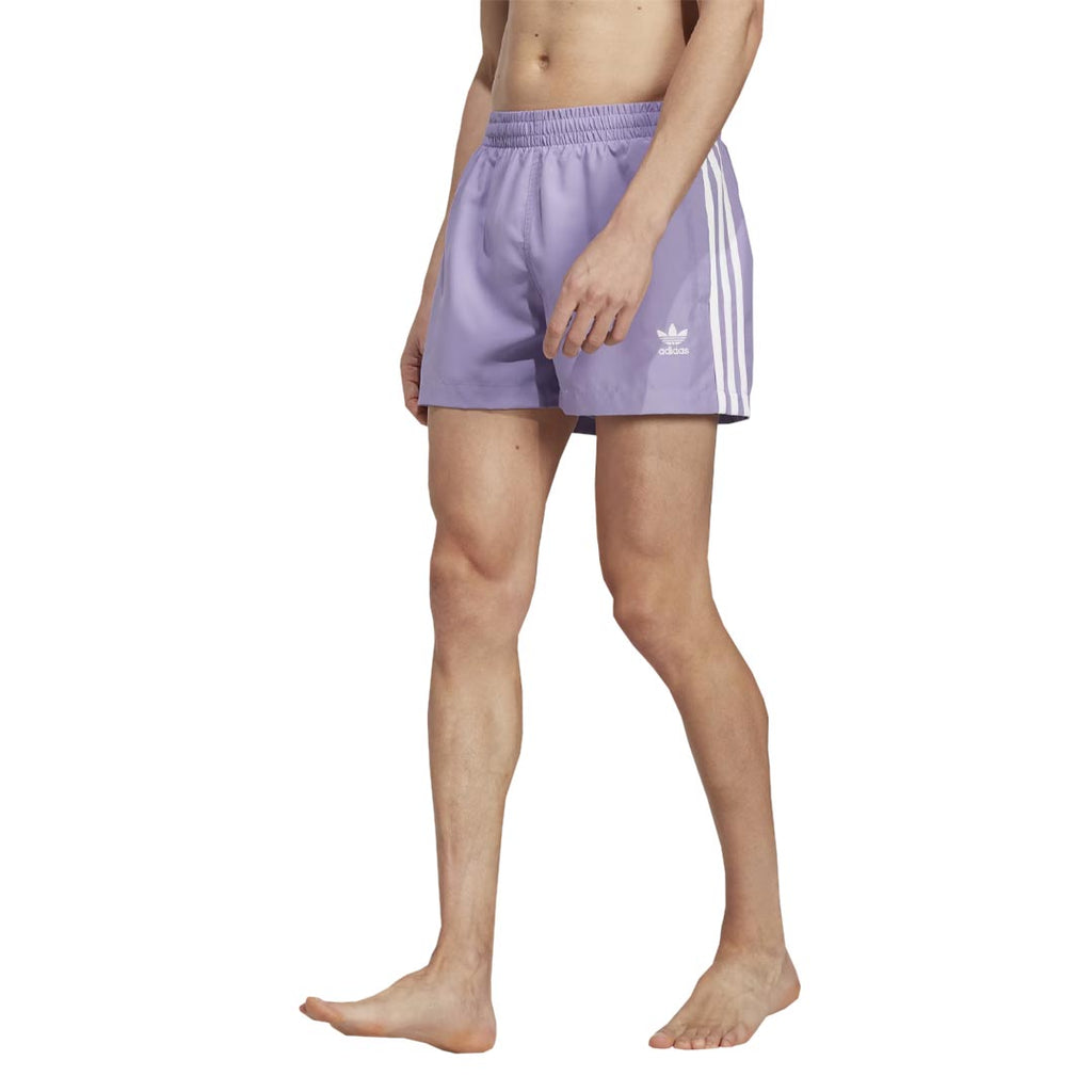 adidas - Short de bain Ori 3 bandes pour homme (HT4421)