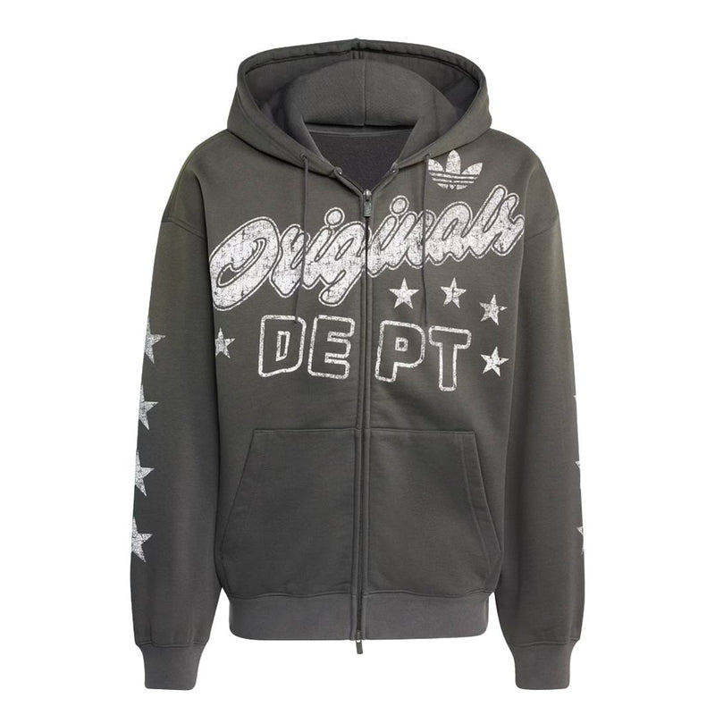 adidas - Men's Originals Dept. Graphic Full Zip Fleece Hoodie (KF1880)