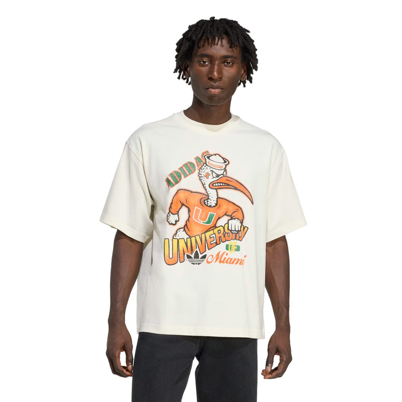 adidas - Men's Originals Miami Hurricanes Graphic T-Shirt (KG3967)