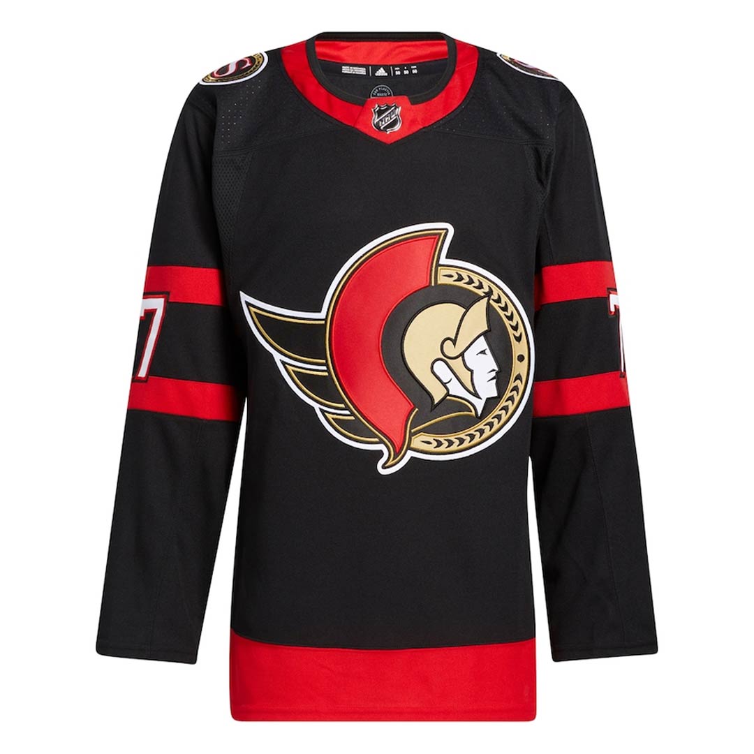 adidas Men's Ottawa Senators Authentic Home Brady Tkachuk Jersey (GT