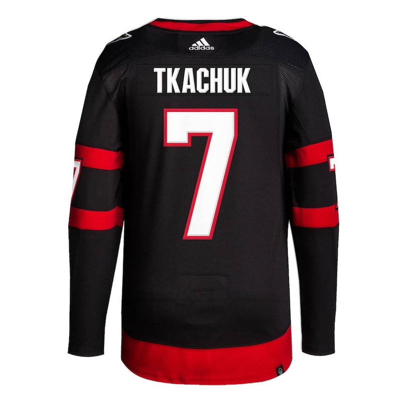 adidas Men's Ottawa Senators Authentic Home Brady Tkachuk Jersey (GT
