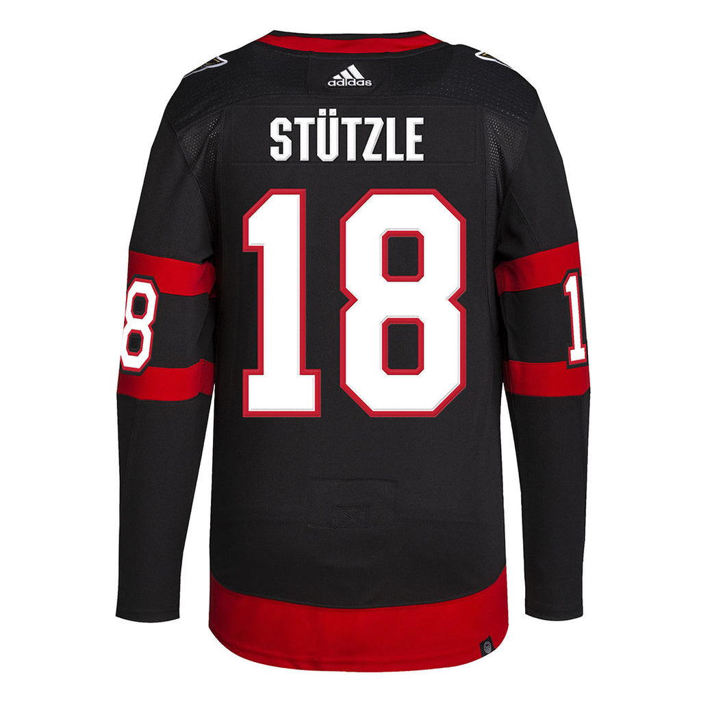 adidas - Men's Ottawa Senators Authentic Tim Stützle Home Jersey (HC3738)