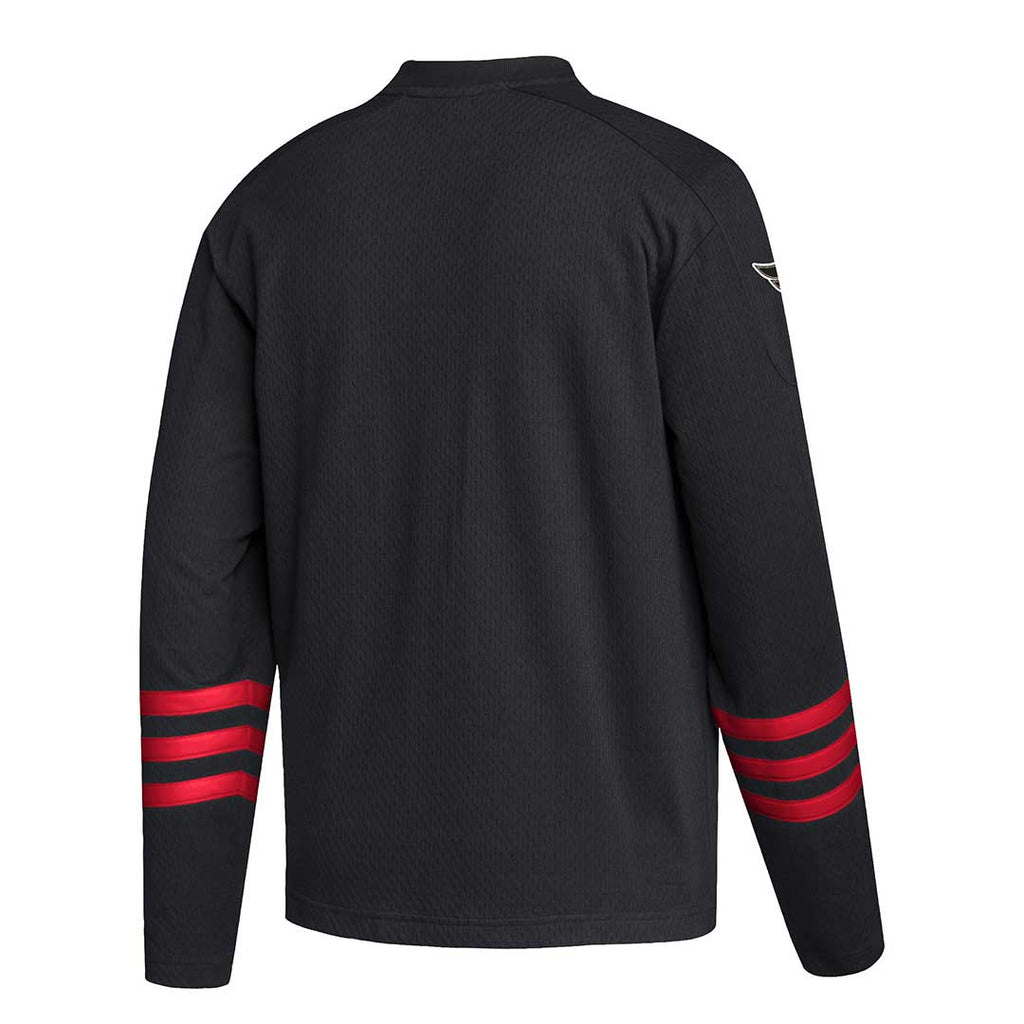 adidas - Men's Ottawa Senators Long Sleeve Crew Sweatshirt (HS7131)