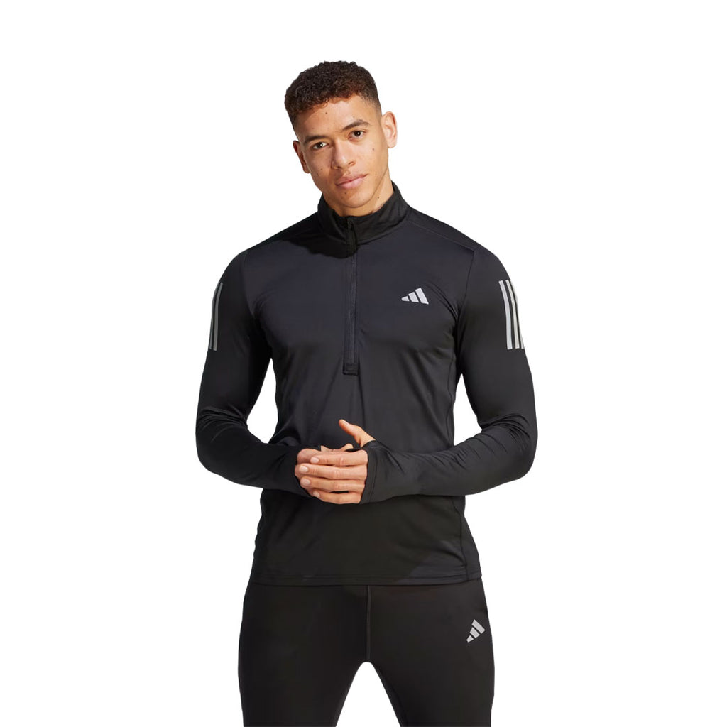 adidas - Sweat-shirt à manches longues M Own The Run 1/4 Zip (IK9562)
