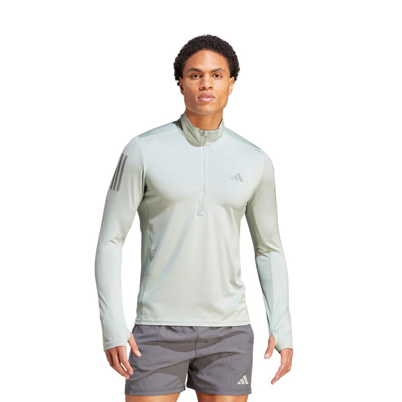 adidas - Men's Own The Run 1/4 Zip Long Sleeve Sweatshirt (IK9566)