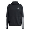 adidas - Men's Own The Run 3-Stripes Hoodie (IK4984)