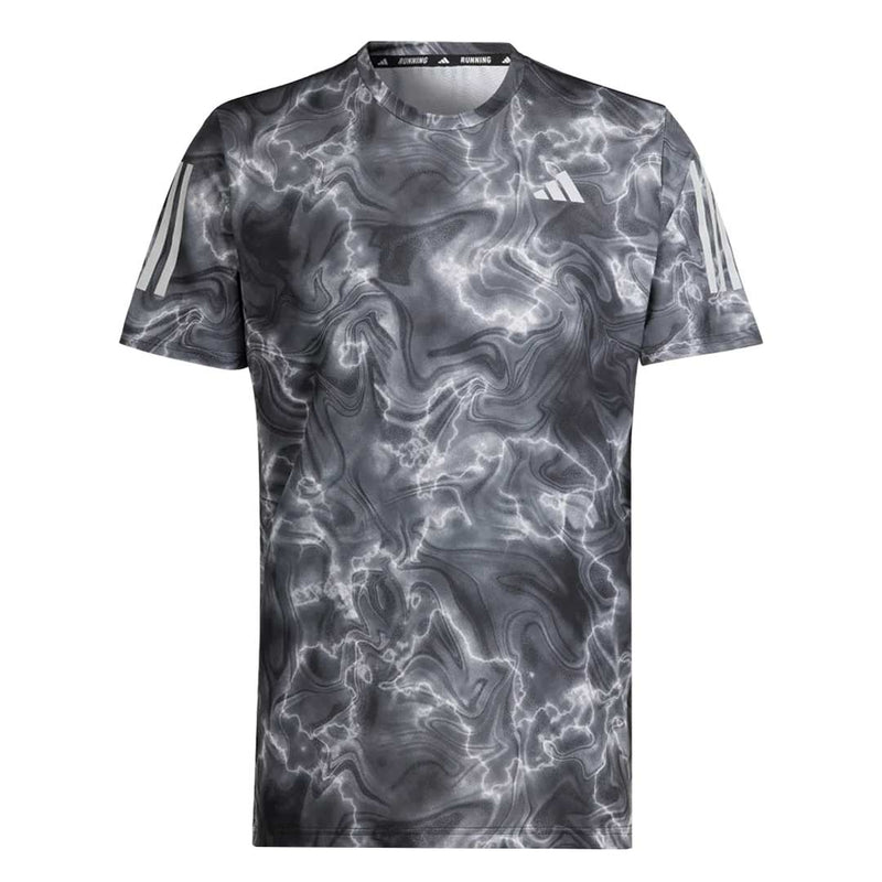 adidas - Men's Own The Run Allover Print T-Shirt (IB6394)