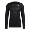 adidas - T-shirt à manches longues Own The Run pour homme (H58590) 