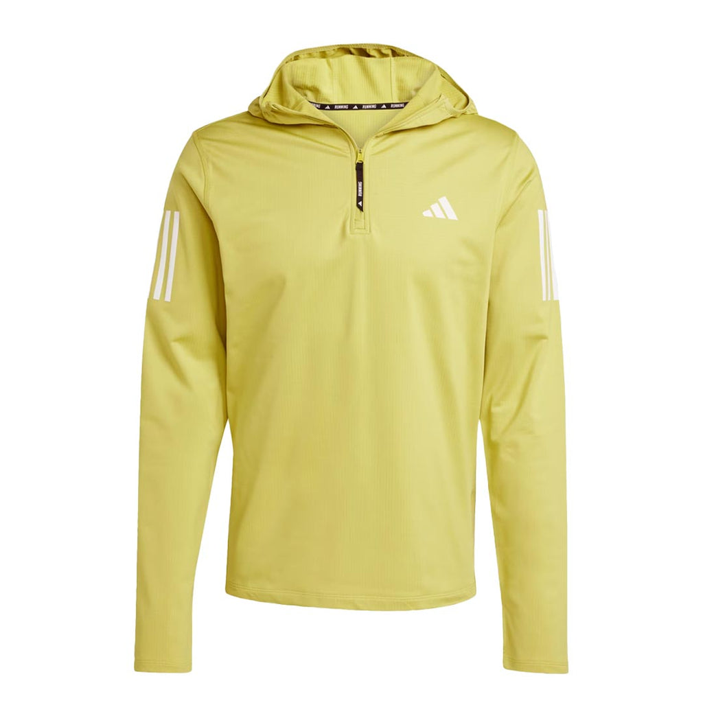 トップス playavenue zip Parker adidas - Men's Own The Run Winterized 1/2 Zip Hoodie (JW9654