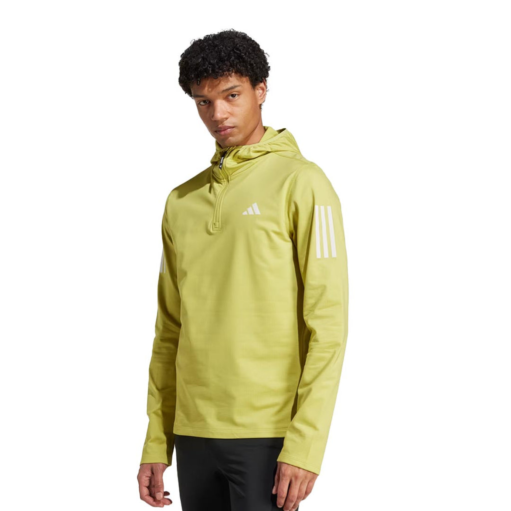adidas - Men's Own The Run Winterized 1/2 Zip Hoodie (JW9654