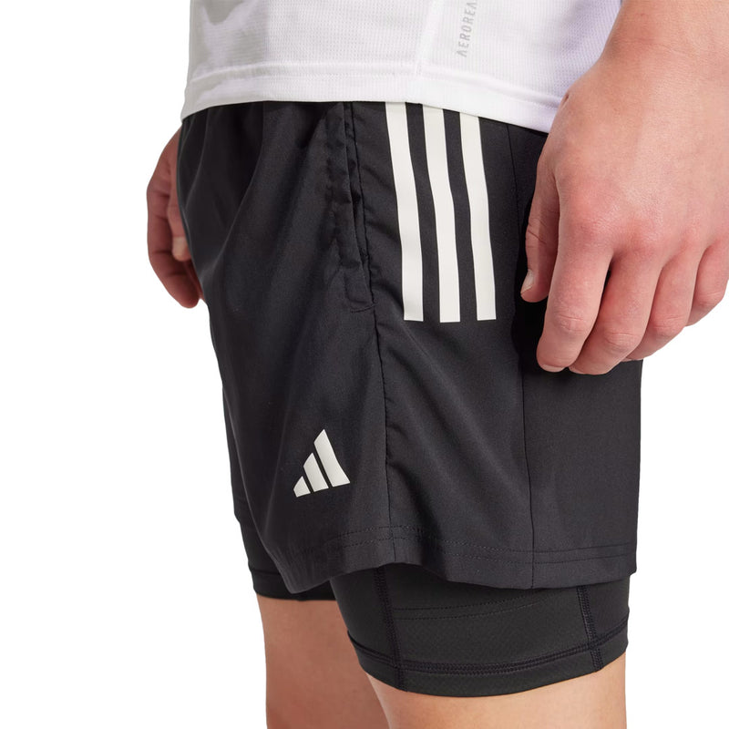 adidas - Men's Own the Run Climacool 2-in-1 5-Pocket Shorts (JN2670)