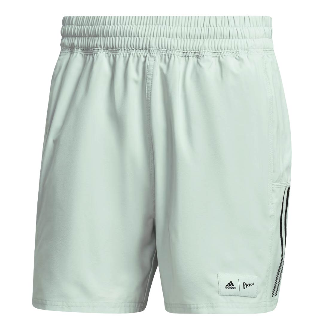 Adidas Men s Parley Run For The Oceans Shorts HT3407 Grn Blk L