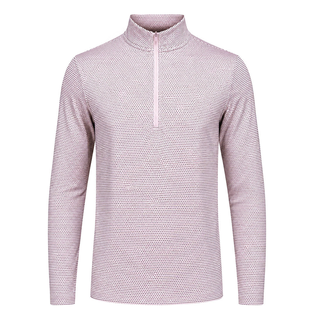 フロッピー adidas - Men's Performance Print 1/4 Zip Pullover Sweater (JL5258