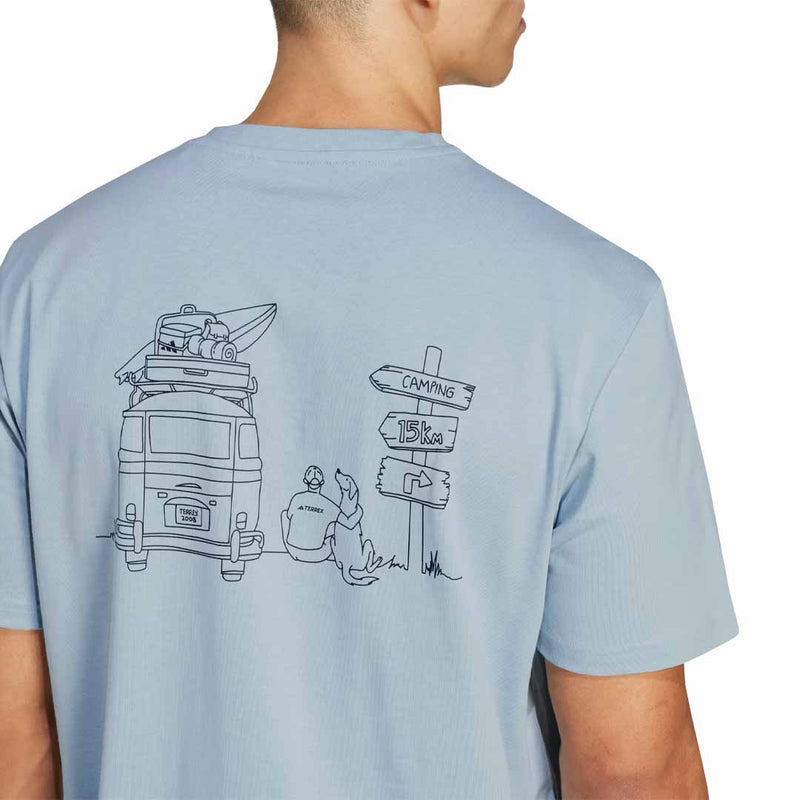 adidas - Men's Polygiene Graphic T-Shirt (JI8315)