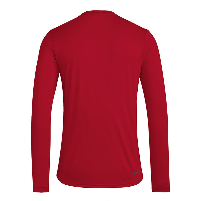 adidas - Men's Pregame Badge Of Sport Long Sleeve T-Shirt (HS9228)
