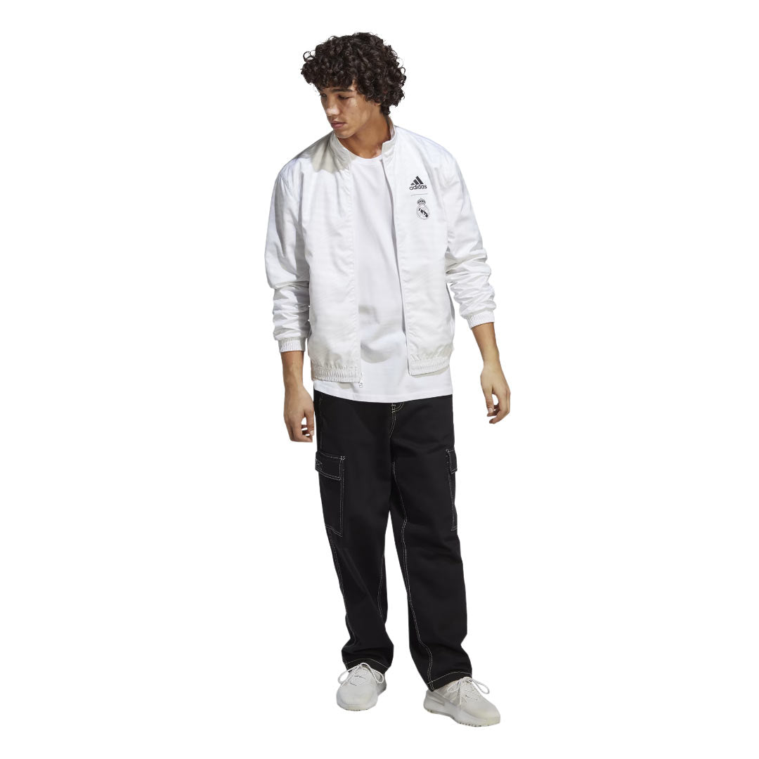 adidas - Men's Real Madrid Anthem Reversible Jacket (HT6458 adidas - Men's Real Madrid Anthem Reversible Jacket (HT6458
