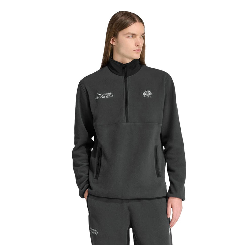 adidas - Men's Regular Polar Fleece 1/4 Zip Sweatshirt (JX8191)