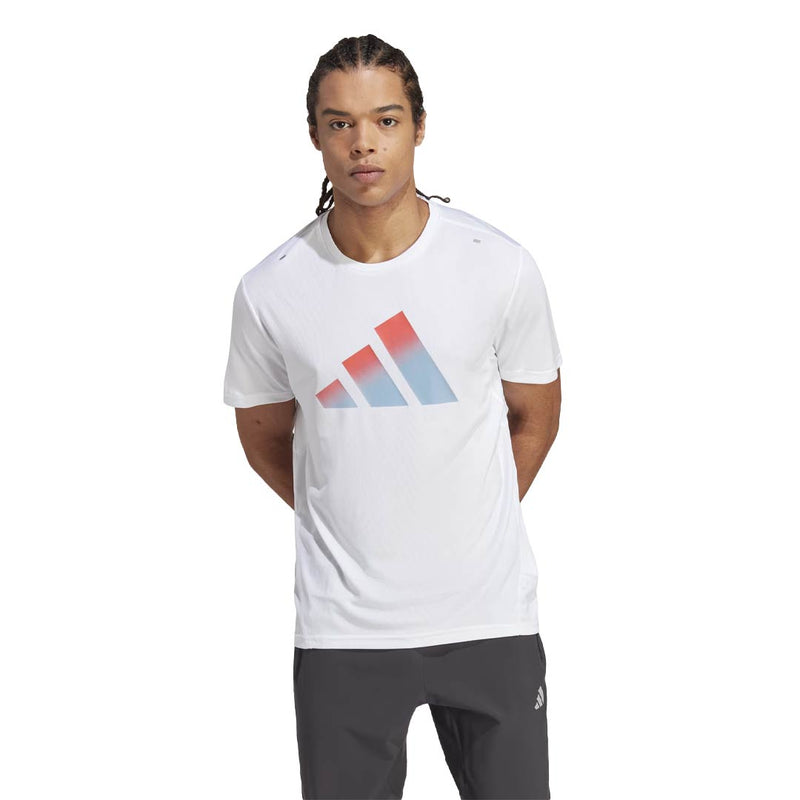adidas - Men's Run Icons 3 Bar T-Shirt (HR3244)