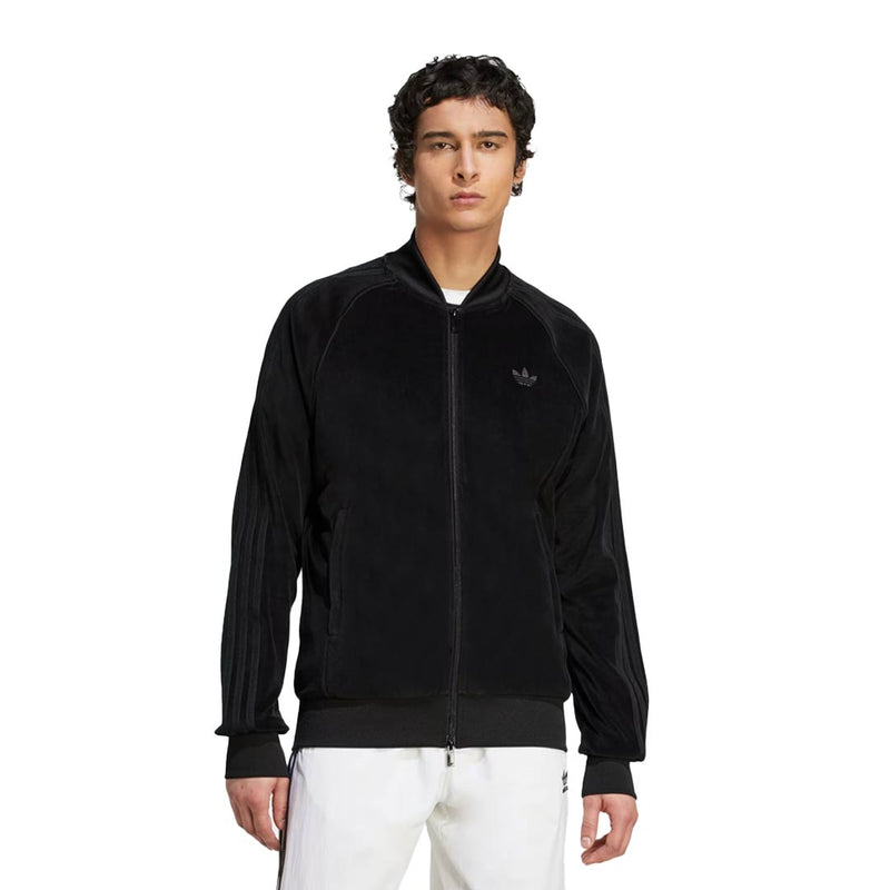 adidas - Men's SST Adicolor Velour Track Jacket (JX1559)