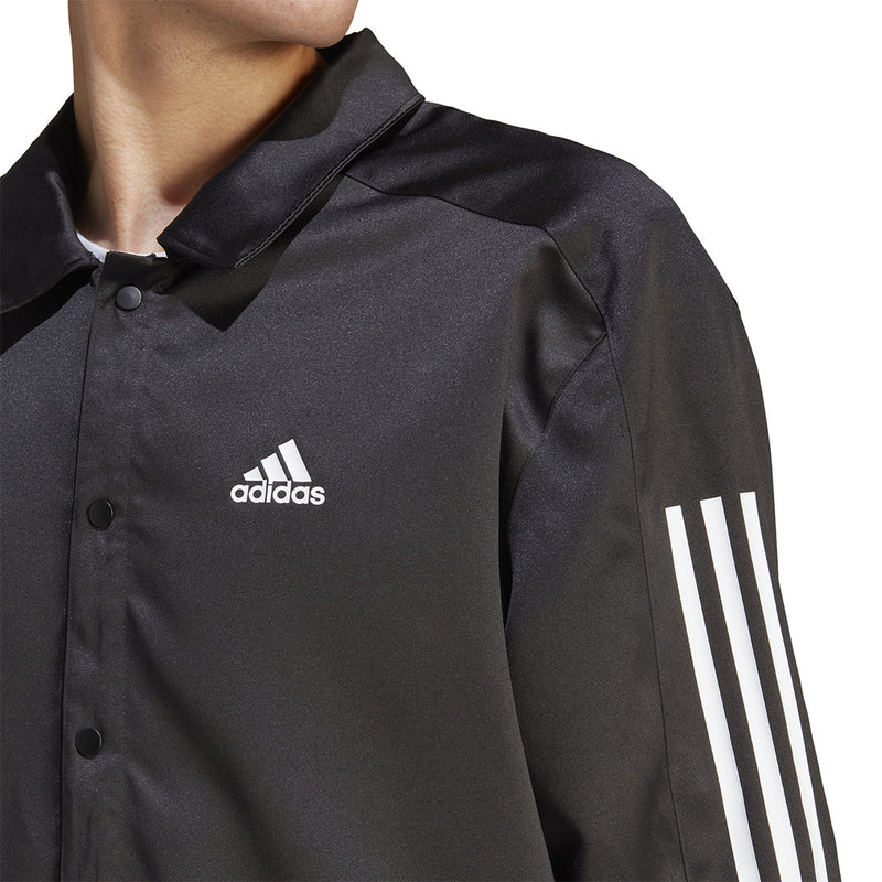 adidas - Veste d'entraîneur en satin pour homme (IB8395) 