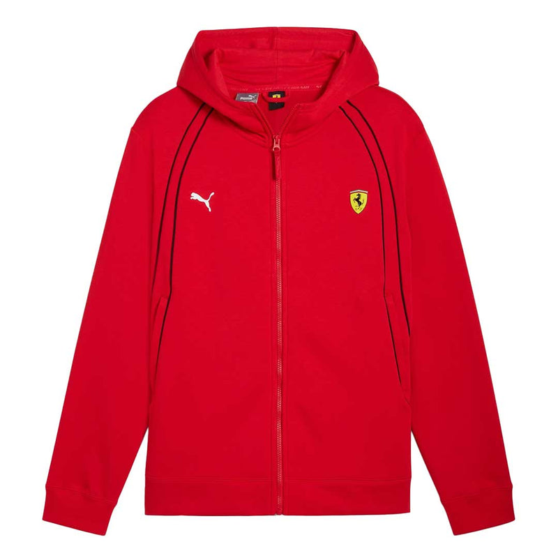Puma - Sweat à capuche zippé Scuderia Ferrari Race pour homme (627046 02)